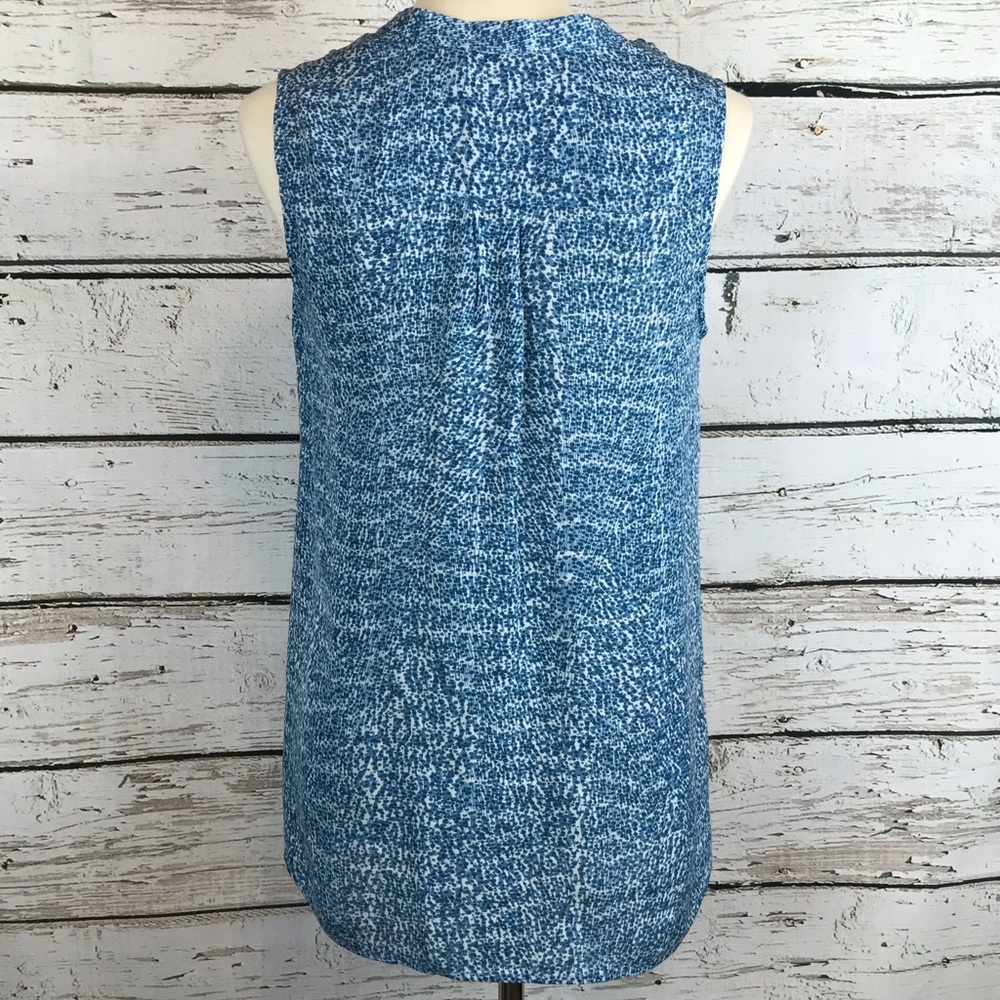 {VINCE} Sleeveless Silk Blouse - Picture 6 of 7